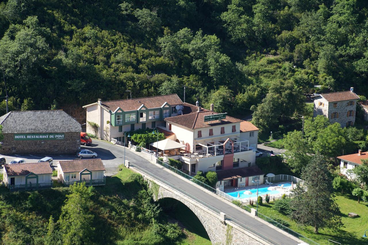 Logis Hotel Restaurant Du Pont Ambialet Exterior foto